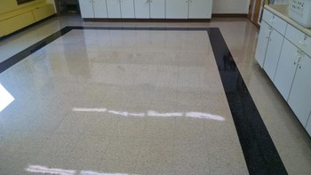 After Floor Stripping & Refinishing at Northville First Care in Northville, MI