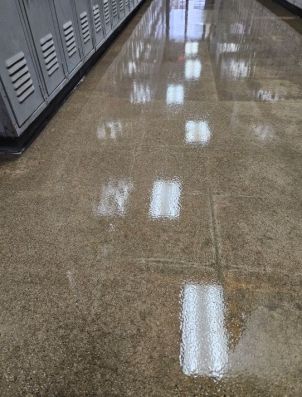 Before & After VCT Tile Removal & Polished Concrete Services in Belleville, MI (6)