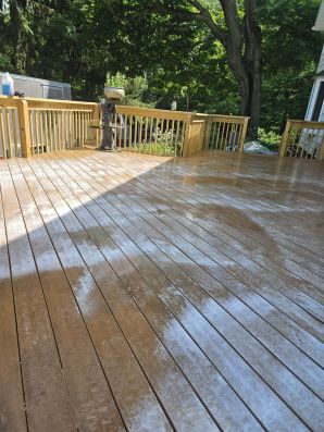 Residential Deck Cleaning in Dimondale, MI (2)