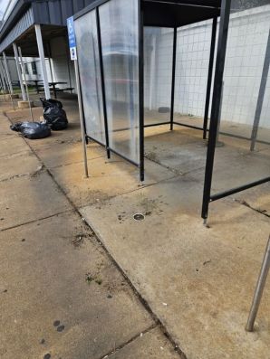 Pressure Washing to Remove Debris and Grease in Webberville, MI (2)