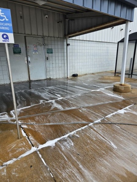 Pressure Washing to Remove Debris and Grease in Webberville, MI (3)